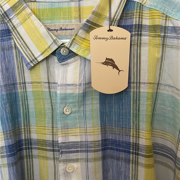 Tommy Bahama plaid shirt - Picture 5 of 5